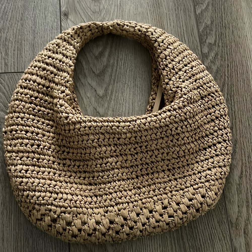 MANGO rattan bag